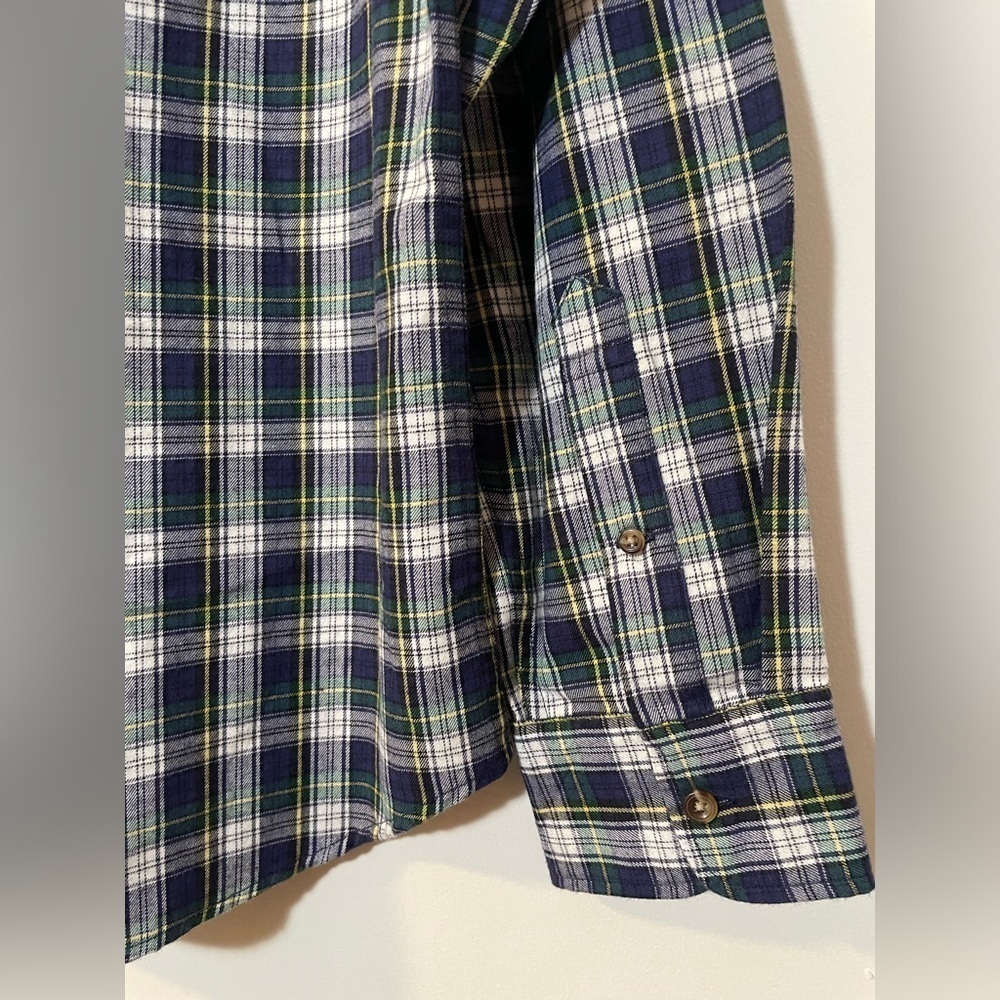NWT J. Crew Slim Fit Brushed Twill Plaid Flannel Shirt Size Medium Soft & New! - Picture 7 of 12
